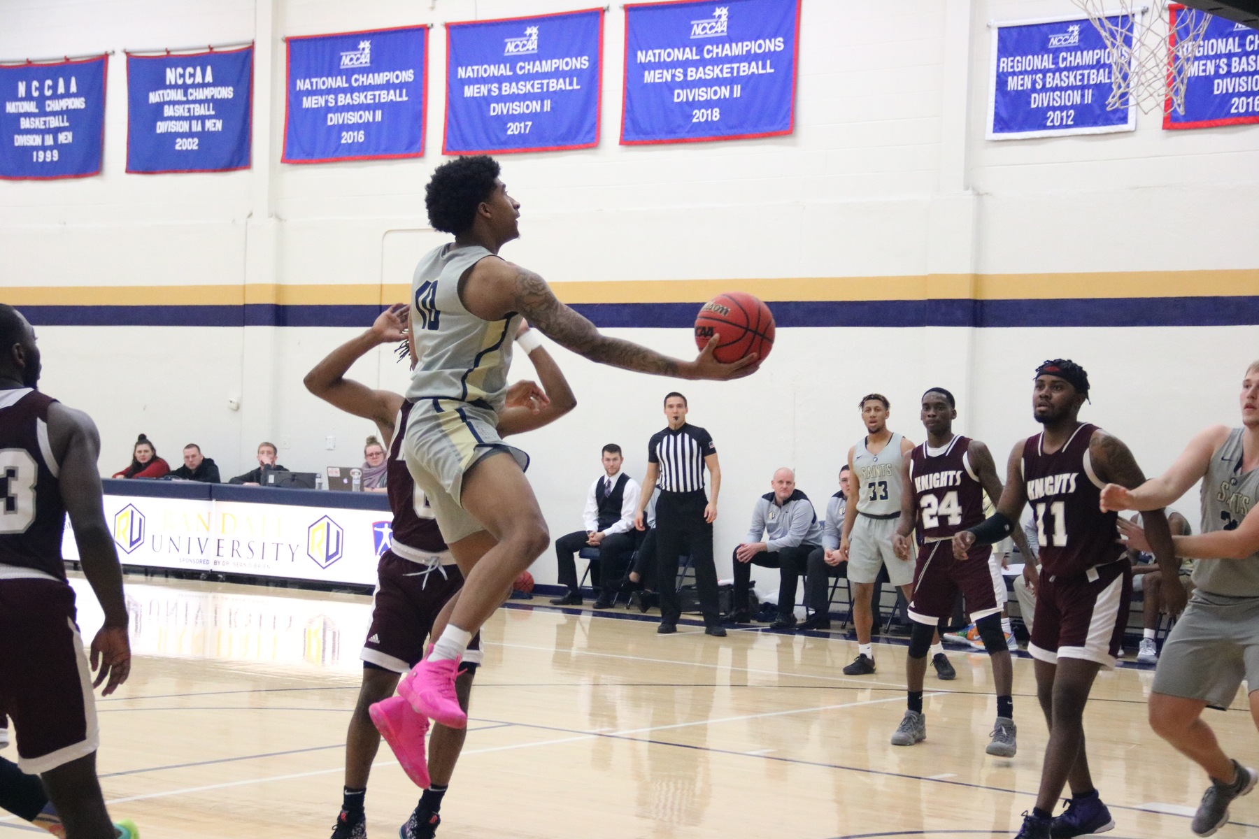 Saints Roll Past Knights