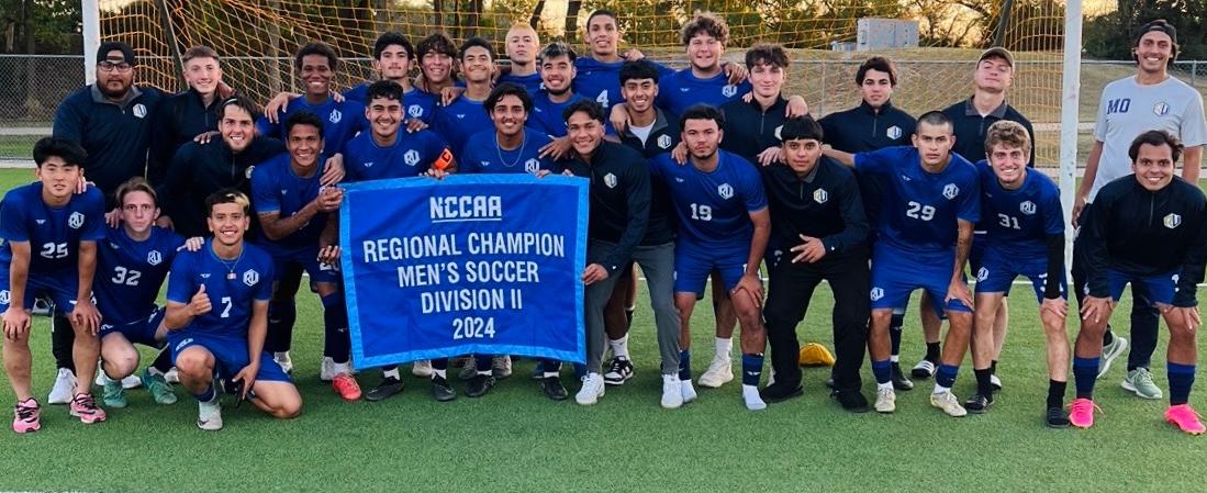 Men's Soccer Wins Southwest Region Championship