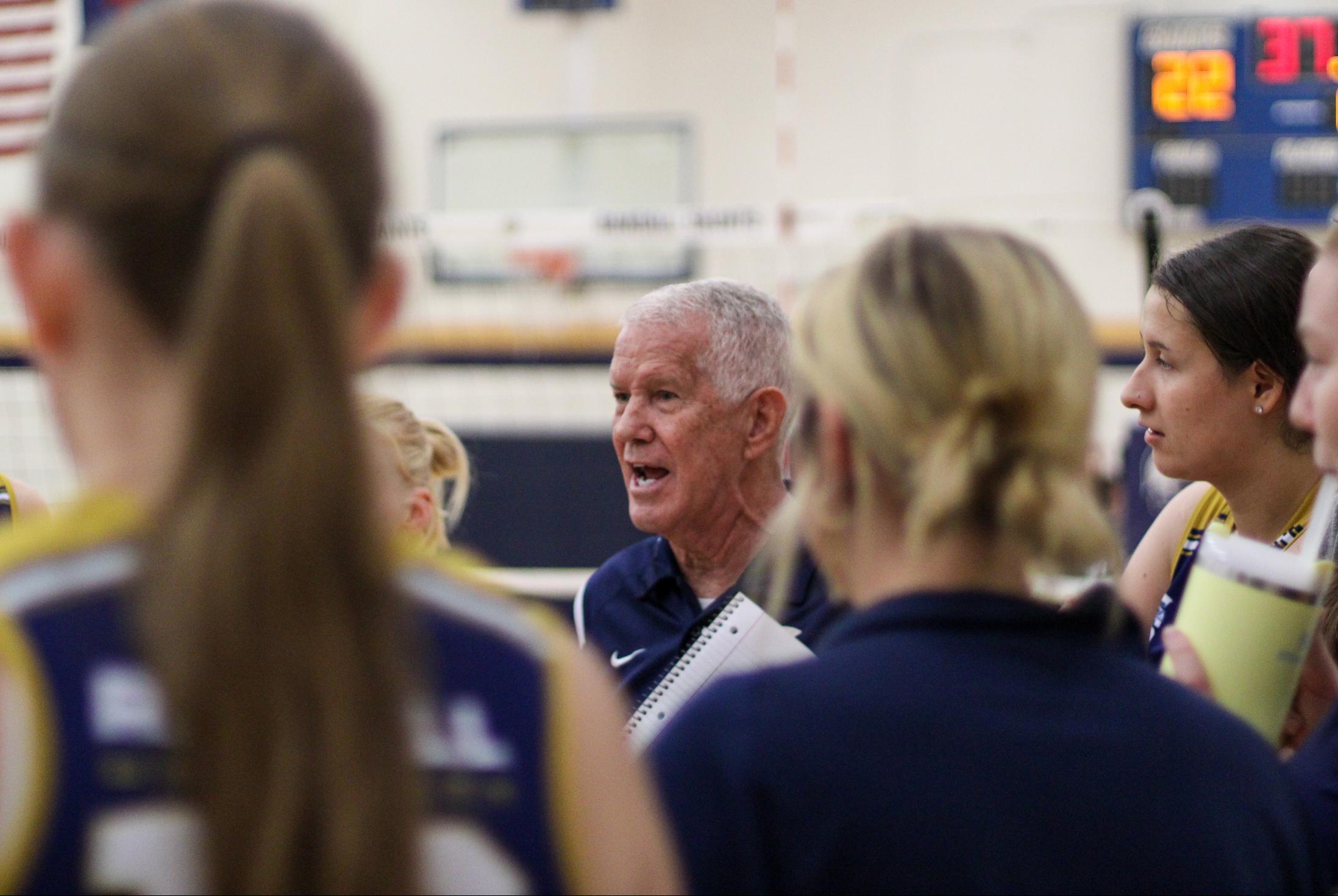 Volleyball Takes Down #2 Arlington Baptist in 5 Set Thriller