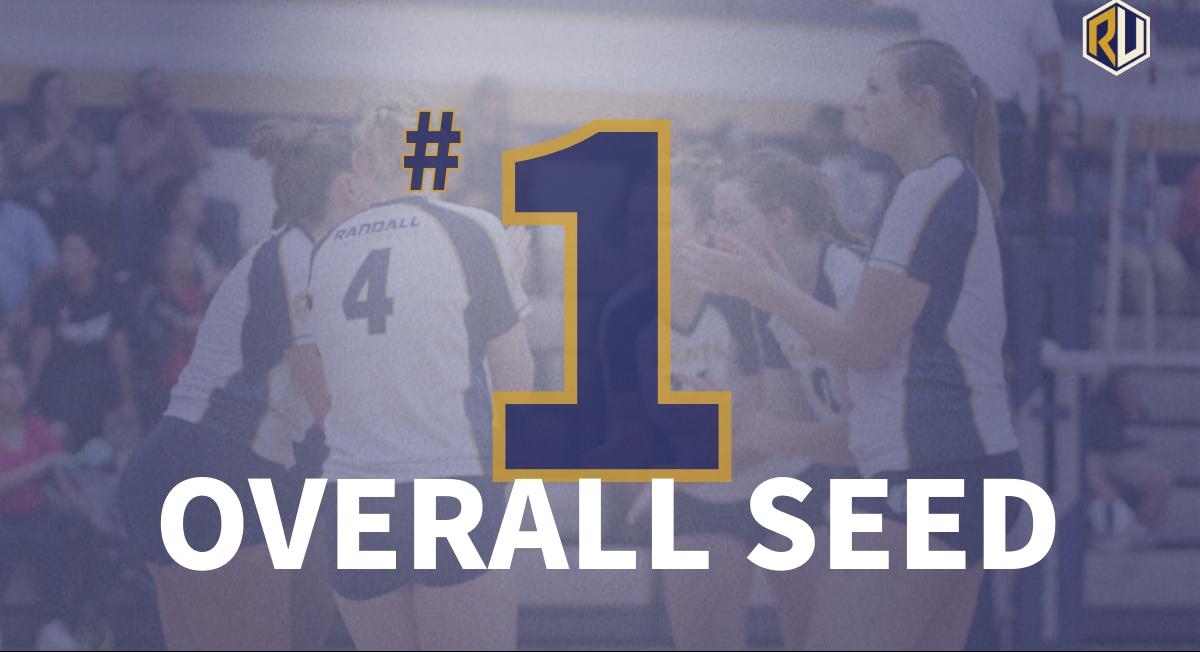 Volleyball Claims #1 Overall Seed